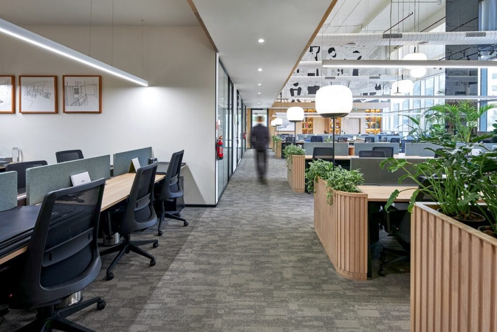 Commercial interior project by Blue Sea Interior Design